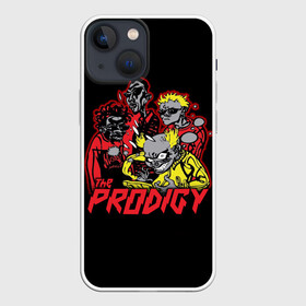 Чехол для iPhone 13 mini с принтом The Prodigy в Новосибирске,  |  | prodigy | the | бигбит | брейкбит | дарование | кит флинт | максим реалити | продиджи | синтипанк | техно | чудо