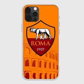 Чехол для iPhone 12 Pro Max с принтом Рома в Новосибирске, Силикон |  | as roma | giallorossi | lupi | roma | romanista | волки | жёлто красные | италия | рома | серия а | форма | футбол | футболист | футбольная | футбольный клуб