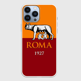 Чехол для iPhone 13 Pro Max с принтом Рома в Новосибирске,  |  | as roma | giallorossi | lupi | roma | romanista | волки | жёлто красные | италия | рома | серия а | форма | футбол | футболист | футбольная | футбольный клуб