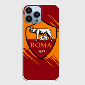 Чехол для iPhone 13 Pro Max с принтом Рома в Новосибирске,  |  | as roma | giallorossi | lupi | roma | romanista | волки | жёлто красные | италия | рома | серия а | форма | футбол | футболист | футбольная | футбольный клуб