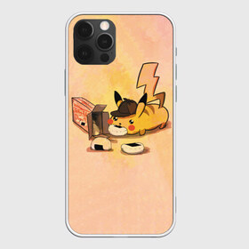 Чехол для iPhone 12 Pro Max с принтом Детектив Пика в Новосибирске, Силикон |  | detective pikachu | pikachu | pokemon | детектив пикачу | пика | покемон
