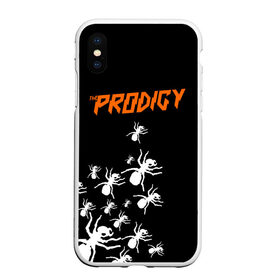 Чехол для iPhone XS Max матовый с принтом The Prodigy в Новосибирске, Силикон | Область печати: задняя сторона чехла, без боковых панелей | flint | keith | kit | prodigy | кит | продиджи | продижи | протиджи | флинт