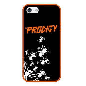 Чехол для iPhone 5/5S матовый с принтом The Prodigy в Новосибирске, Силикон | Область печати: задняя сторона чехла, без боковых панелей | flint | keith | kit | prodigy | кит | продиджи | продижи | протиджи | флинт