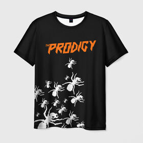 Мужская футболка 3D с принтом The Prodigy в Новосибирске, 100% полиэфир | прямой крой, круглый вырез горловины, длина до линии бедер | flint | keith | kit | prodigy | кит | продиджи | продижи | протиджи | флинт