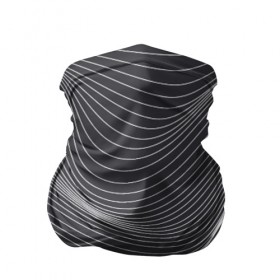Бандана-труба 3D с принтом Абстрактные волны в Новосибирске, 100% полиэстер, ткань с особыми свойствами — Activecool | плотность 150‒180 г/м2; хорошо тянется, но сохраняет форму | 