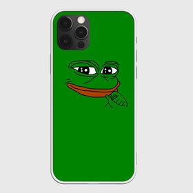 Чехол для iPhone 12 Pro Max с принтом Pepe в Новосибирске, Силикон |  | Тематика изображения на принте: bad | dab | frog | good | kek | make pepe great again | pepe | sad | sad frog | vote for pepe | кек | лягушка | мем | мемы | пепе | со смыслом | фрог