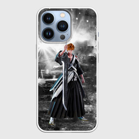 Чехол для iPhone 13 Pro с принтом Jump Force   Ichigo Kurosaki в Новосибирске,  |  | anime | bleach ichigo kurosaki | crossover | fighting | game | jump force | manga | аниме | игра | файтинг