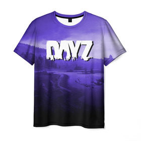 Мужская футболка 3D с принтом DAYZ в Новосибирске, 100% полиэфир | прямой крой, круглый вырез горловины, длина до линии бедер | arma 2. | dayz | dayz 2 | dayz standalone | игра dayz