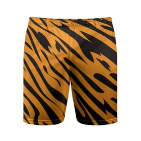 Мужские шорты 3D спортивные с принтом Тигр в Новосибирске,  |  | животное | зверь | кардашьян | ким | кот | лев | оранжевый | полосы | рыжий | тигр | черный