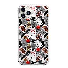 Чехол для iPhone 11 Pro матовый с принтом Игральные карты в Новосибирске, Силикон |  | буны | вольты | графика | дамы | десятки | игра | игральные | иллюстрация | казино | картинка | карты | коллаж | короли | красные | крести | масть | мода | орнамент | пики | покер | разбросаны | рисунок