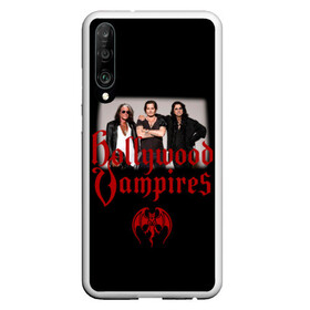 Чехол для Honor P30 с принтом Hollywood Vampires в Новосибирске, Силикон | Область печати: задняя сторона чехла, без боковых панелей | 2019 | 2020 | aerosmith | альтернатива | голливудские вампиры | группа | дафф маккаган | джо перри | джонни депп | кантри | лого | металл | музыка | панк | поклонники | рок | тур в россии | фото | хард рок