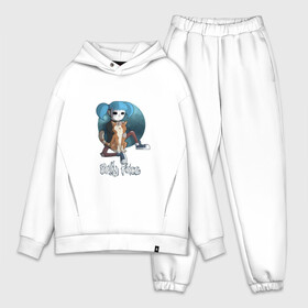 Мужской костюм хлопок OVERSIZE с принтом Sally Face в Новосибирске,  |  | blue | diane | face | fisher | gizmo | henry | johnson | killer | larry | sally | генри | гизмо | джонсон | диана | ларри | лицо | салли | фейс | фишер