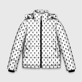 Зимняя куртка для мальчиков 3D с принтом Bruno Buccellati Style Ver 1 в Новосибирске, ткань верха — 100% полиэстер; подклад — 100% полиэстер, утеплитель — 100% полиэстер | длина ниже бедра, удлиненная спинка, воротник стойка и отстегивающийся капюшон. Есть боковые карманы с листочкой на кнопках, утяжки по низу изделия и внутренний карман на молнии. 

Предусмотрены светоотражающий принт на спинке, радужный светоотражающий элемент на пуллере молнии и на резинке для утяжки | bruno buccellati | diamond is unbreakable | jojo no kimyou na bouken | jojos bizarre adventure | бруно буччеллати | невероятное приключение джоджо | несокрушимый алмаз