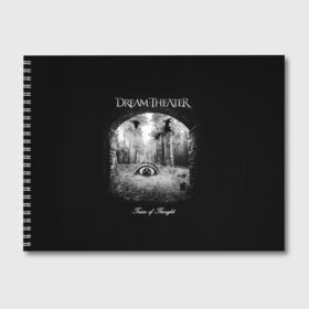 Альбом для рисования с принтом Dream Theater в Новосибирске, 100% бумага
 | матовая бумага, плотность 200 мг. | Тематика изображения на принте: dream theater | metal | группы | метал | музыка | прогрессив метал | рок | хеви метал