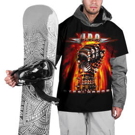 Накидка на куртку 3D с принтом U.D.O. в Новосибирске, 100% полиэстер |  | heavy metal | metal | u.d.o. | udo | группы | метал | музыка | пауэр метал | рок | удо диркшнайдер | хэви метал