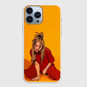 Чехол для iPhone 13 Pro Max с принтом Billie Eilish в Новосибирске,  |  | ailish | billi | billie eilish | bury a friend | copycat | crown | dont smile at me | lovely | music | my boy | party favor | pop | били | билли айлиш | музыка | певица | поп | эйлиш