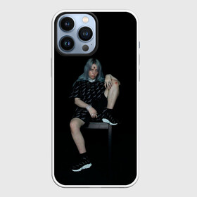 Чехол для iPhone 13 Pro Max с принтом Billie Eilish в Новосибирске,  |  | ailish | billi | billie eilish | bury a friend | copycat | crown | dont smile at me | lovely | music | my boy | party favor | pop | били | билли айлиш | музыка | певица | поп | эйлиш