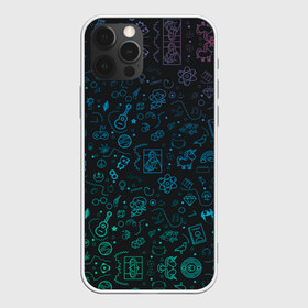 Чехол для iPhone 12 Pro Max с принтом Стикеры в Новосибирске, Силикон |  | 2019 | 2020 | gradient | pattern | stickerbombing | градиент | детская | детям | калейдоскоп | комикс | наклейки | неон | ночь | паттерн | стикер | стикербомбинг | тату | татуировка | татуировки | темная