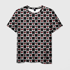 Мужская футболка 3D с принтом Френдзона в Новосибирске, 100% полиэфир | прямой крой, круглый вырез горловины, длина до линии бедер | бойчик | группа | музыка | мультяшка | песни | подростки | поп панк | сердце | френдзона