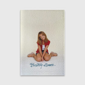Обложка для паспорта матовая кожа с принтом Oldschool Britney в Новосибирске, натуральная матовая кожа | размер 19,3 х 13,7 см; прозрачные пластиковые крепления | Тематика изображения на принте: britney | britneyspears | glitch | icon | jean | pop | princess | spears | usa | бритни | бритниспирс | глич | джин | поп | работа | спирс | сша