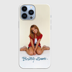 Чехол для iPhone 13 Pro Max с принтом Oldschool Britney в Новосибирске,  |  | Тематика изображения на принте: britney | britneyspears | glitch | icon | jean | pop | princess | spears | usa | бритни | бритниспирс | глич | джин | поп | работа | спирс | сша