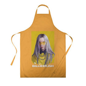 Фартук 3D с принтом Billie Eilish в Новосибирске, 100% полиэстер | общий размер — 65 х 85 см, ширина нагрудника — 26 см, горловина — 53 см, длина завязок — 54 см, общий обхват в поясе — 173 см. Принт на завязках и на горловине наносится с двух сторон, на основной части фартука — только с внешней стороны | at | billie | don’t | eilish | electronic | eyes | me | music | ocean | pirate | smile | synthpop | usa | айлиш | билли | музыка | пайрэт | синти поп | сша | электронная | электропоп