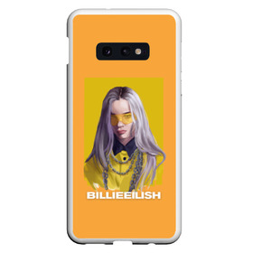 Чехол для Samsung S10E с принтом Billie Eilish в Новосибирске, Силикон | Область печати: задняя сторона чехла, без боковых панелей | Тематика изображения на принте: at | billie | don’t | eilish | electronic | eyes | me | music | ocean | pirate | smile | synthpop | usa | айлиш | билли | музыка | пайрэт | синти поп | сша | электронная | электропоп