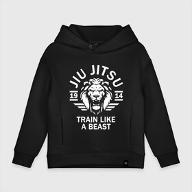 Детское худи Oversize хлопок с принтом Jiu Jitsu в Новосибирске, френч-терри — 70% хлопок, 30% полиэстер. Мягкий теплый начес внутри —100% хлопок | боковые карманы, эластичные манжеты и нижняя кромка, капюшон на магнитной кнопке | box | boxing | bruce lee | champion | dragon | fight | fighter | judo | muay thai | team | tiger | ufc | али | боевые | боец | бой | бокс | боксер | борьба | брюс ли | воин | дзюдо | дракон | единоборства | искусство | карате | контакт | кулак | лев