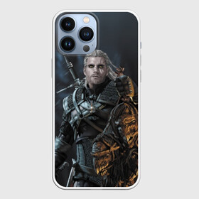 Чехол для iPhone 13 Pro Max с принтом Геральт Ведьмак в Новосибирске,  |  | ciri | geralt | henry cavill | wild hunt | witcher | ведьмак | генри кавилл | геральт | дикая охота | цири