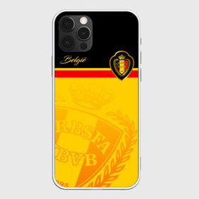 Чехол для iPhone 12 Pro Max с принтом Бельгия в Новосибирске, Силикон |  | belgie | belgien | belgique | belgium | diables rouges | rode duivels | бельгийская сборная | бельгия | красные дьяволы | сборная бельгии | сборная бельгии по футболу | форма