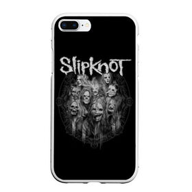 Чехол для iPhone 7Plus/8 Plus матовый с принтом Slipknot в Новосибирске, Силикон | Область печати: задняя сторона чехла, без боковых панелей | альтернативный | американская | глэм | готик | гранж | группа | метал | модные | музыка | пост | рок | хард