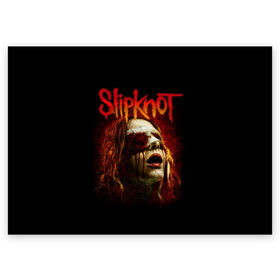 Поздравительная открытка с принтом Slipknot в Новосибирске, 100% бумага | плотность бумаги 280 г/м2, матовая, на обратной стороне линовка и место для марки
 | альтернативный | американская | глэм | готик | гранж | группа | метал | модные | музыка | пост | рок | хард