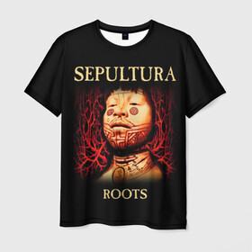 Мужская футболка 3D с принтом Sepultura в Новосибирске, 100% полиэфир | прямой крой, круглый вырез горловины, длина до линии бедер | sepultura | грув метал | группы | дэт метал | метал | музыка | рок | трэш метал