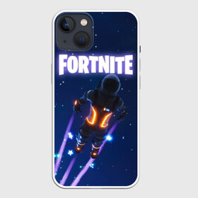 Чехол для iPhone 13 с принтом Dark Voyager Fortnite в Новосибирске,  |  | Тематика изображения на принте: 1 | 2019 | 2020 | battle | cs go | fortnite | game | gamer | howl | llama | new | space | битва | воин | вой | война | дракон | игра | королевская | космос | лама | лого | надпись | новинка | оружие | предводитель | роял | симулят