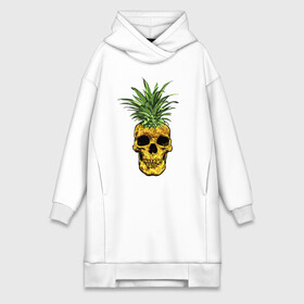 Платье-худи хлопок с принтом Ананас в Новосибирске,  |  | cool | creative | design | fruit | green | hype | new york | pineapple | skull | summer | supreme | vanguard | vegan | авангард | ананас | дизайн | зеленый | креатив | круто | лето | фрукт | хайп | череп