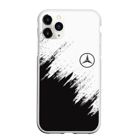 Чехол для iPhone 11 Pro матовый с принтом Mercedes в Новосибирске, Силикон |  | amg | mercedes | авто | автомобиль | иномарка | логотип | машина | мерседес | текстура