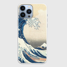 Чехол для iPhone 13 Pro Max с принтом Большая волна в Канагаве в Новосибирске,  |  | Тематика изображения на принте: арт | большая волна | в канагаве | гравюра | искусство | канагава | кацусики хокусай | япония