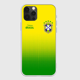 Чехол для iPhone 12 Pro Max с принтом Бразилия в Новосибирске, Силикон |  | Тематика изображения на принте: brasil | brazil | бразилия | бразильская сборная | сборная бразилии | сборная бразилии по футболу | сборные | форма | футбол | футбольные сборные | чемпиона | чемпионат мира