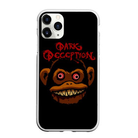 Чехол для iPhone 11 Pro матовый с принтом Dark Deception 1 в Новосибирске, Силикон |  | dark | dark deception | deception | five night | fnaf | game | horror | дарк десепшен | игра