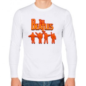 Мужской лонгслив хлопок с принтом The Beatles в Новосибирске, 100% хлопок |  | битлз | британская | группа | джон леннон | джордж харрисон | ливерпуль | пол маккартни | ринго старр | рок
