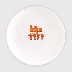 Тарелка с принтом The Beatles  в Новосибирске, фарфор | диаметр - 210 мм
диаметр для нанесения принта - 120 мм | битлз | британская | группа | джон леннон | джордж харрисон | ливерпуль | пол маккартни | ринго старр | рок