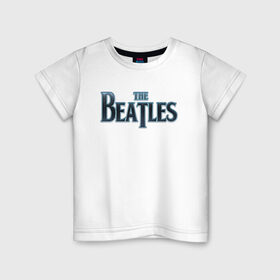 Детская футболка хлопок с принтом The Beatles в Новосибирске, 100% хлопок | круглый вырез горловины, полуприлегающий силуэт, длина до линии бедер | битлз | британская | группа | джон леннон | джордж харрисон | ливерпуль | пол маккартни | ринго старр | рок