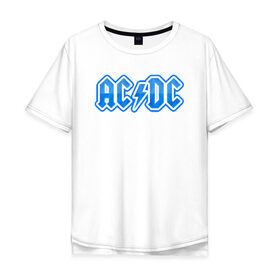 Мужская футболка хлопок Oversize с принтом AC/DC в Новосибирске, 100% хлопок | свободный крой, круглый ворот, “спинка” длиннее передней части | австралийская | ангус янг | блюз | группа | малькольм янг | рок | рок н ролл | стиви янг | хард