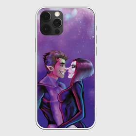 Чехол для iPhone 12 Pro Max с принтом Бистбой и Рэйвен в Новосибирске, Силикон |  | beast boy | teen titans | бистбой | любовь | рейвен | рэйвен | юные титаны