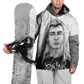 Накидка на куртку 3D с принтом Ghostemane в Новосибирске, 100% полиэстер |  | ghost | ghostemane | man | mystic | new school | rap | rap rock | rock | trap | гостмейн | мистика | привидение | реп рок | рок
