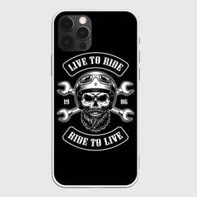 Чехол для iPhone 12 Pro Max с принтом Vintage motorcycle label в Новосибирске, Силикон |  | beard | biker | emblem | font | for | helmet | inscripti | logo | monochrome | motorcycle | mustache | retro | ride | sign | skull | sticker | vintage | байкер | борода | для | знак | инструмент | кататься | ключи | логотип | люблю | мотоцикл | 