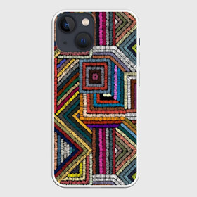 Чехол для iPhone 13 mini с принтом Этнический орнамент в Новосибирске,  |  | bright | carpet | colors | embroidery | ethnic | fashion | geometric | national | ornament | pattern | style | thread | вышивка | геометрический | ковер | мода | национальная | нитки | орнамент | стиль | узор | цвета | этнический | яркие
