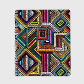 Тетрадь с принтом Этнический орнамент в Новосибирске, 100% бумага | 48 листов, плотность листов — 60 г/м2, плотность картонной обложки — 250 г/м2. Листы скреплены сбоку удобной пружинной спиралью. Уголки страниц и обложки скругленные. Цвет линий — светло-серый
 | bright | carpet | colors | embroidery | ethnic | fashion | geometric | national | ornament | pattern | style | thread | вышивка | геометрический | ковер | мода | национальная | нитки | орнамент | стиль | узор | цвета | этнический | яркие