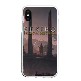 Чехол для iPhone XS Max матовый с принтом Sekiro Shadows Die Twice в Новосибирске, Силикон | Область печати: задняя сторона чехла, без боковых панелей | bloodborne | dark souls | game | sekiro | sekiro: shadows die twice | бладборн | дарк солс | игры | иероглиф | кандзи | секиро | тень умирает дважды | японские