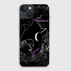 Чехол для iPhone 13 с принтом Monstercat в Новосибирске,  |  | monstercat | клуб | клубная музыка | кот | котенок | кошка | лейбл | монстар | монстар кет | монстер | музыка | танцевальная музыка | электронная | электронная музыка